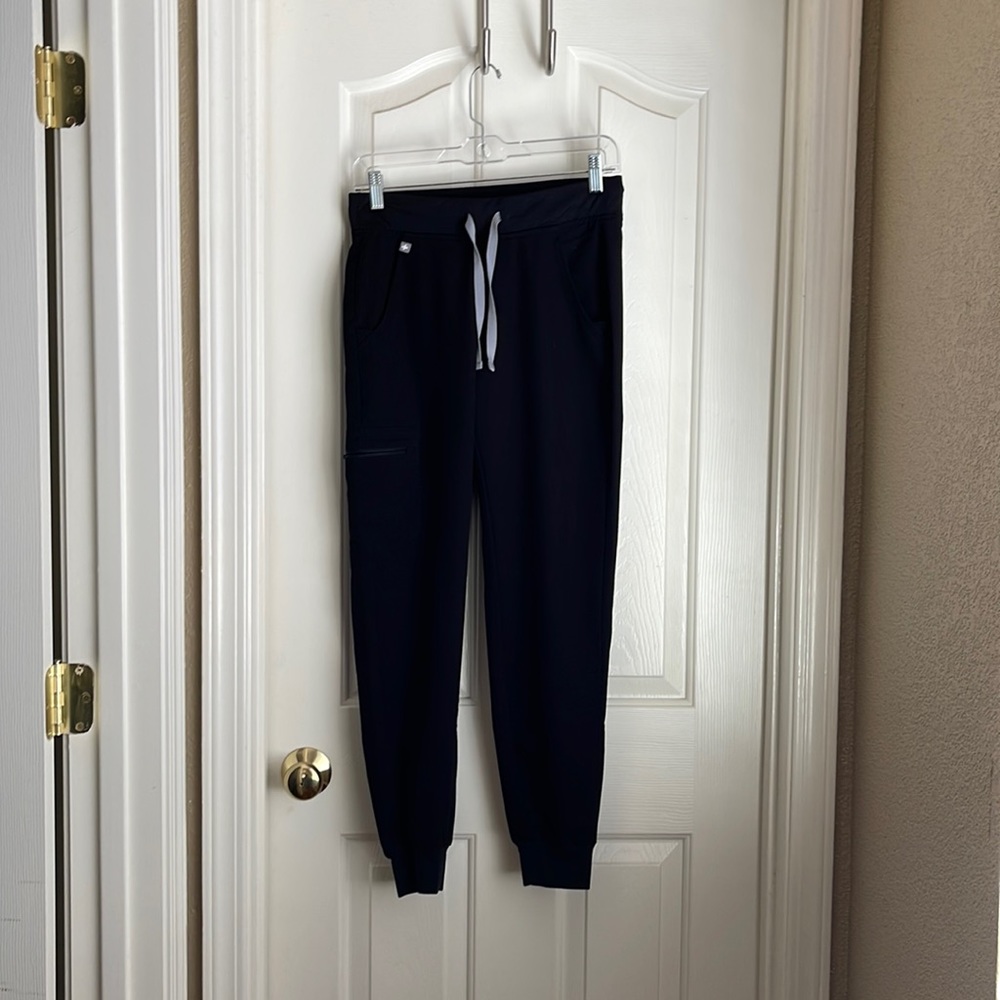 Figs Black Zamora Jogger Scrub Pants